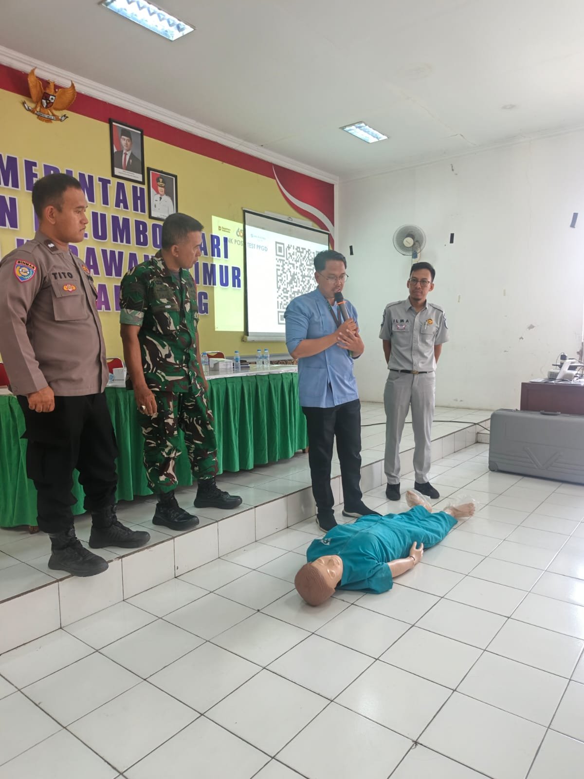 Jasa Raharja Karawang Bekali Warga Palumbonsari dengan Pelatihan Pertolongan Pertama Gawat Darurat