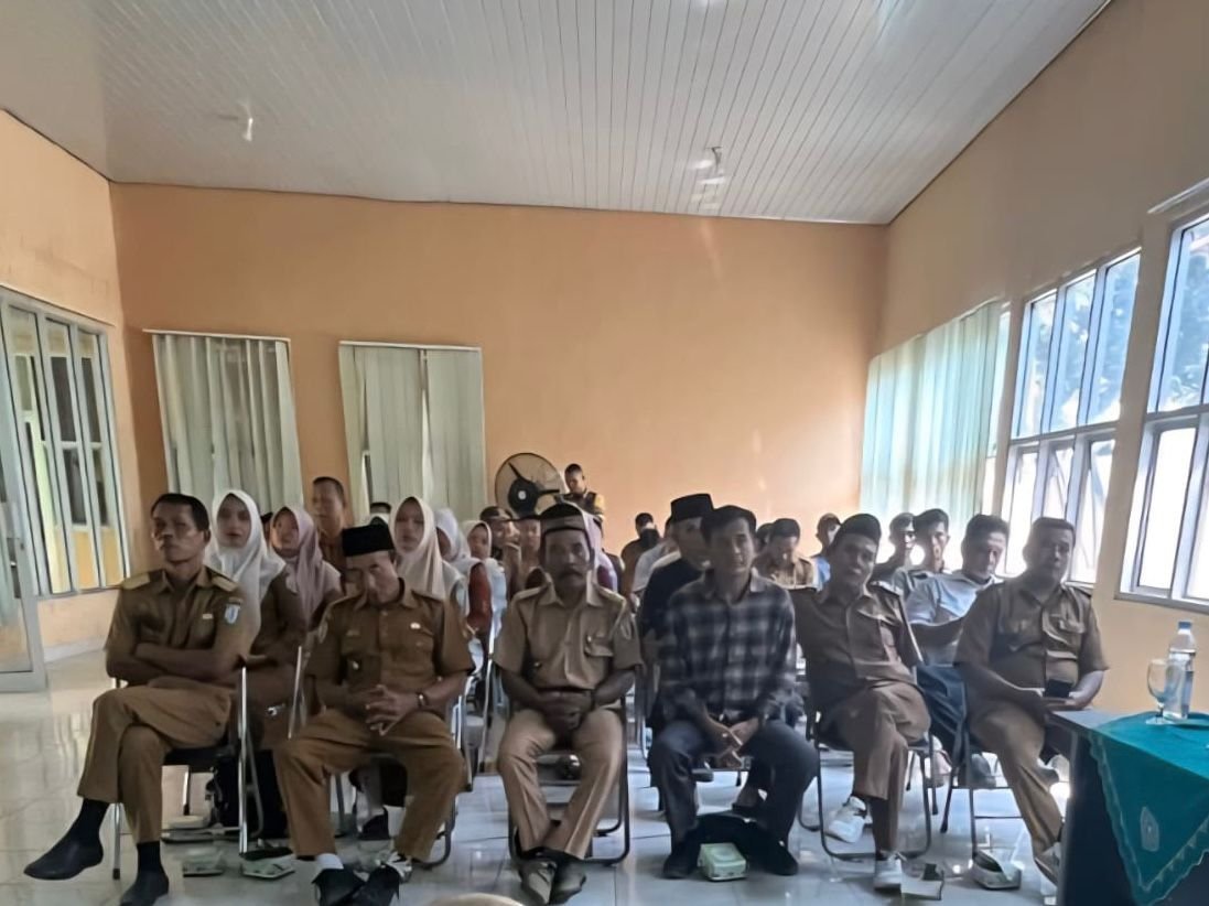 Samsat Pringsewu Sosialisasikan Program Kesamsatan dan Keselamatan Berlalu Lintas di Kecamatan Ambarawa