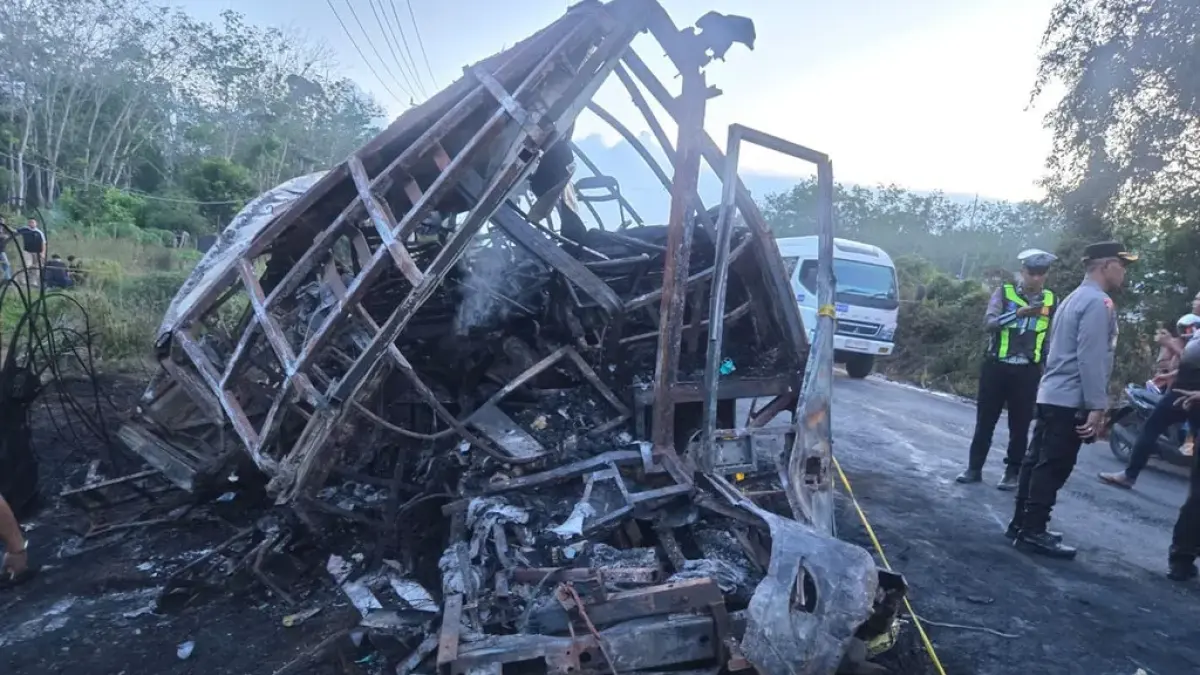 Bus ALS Tabrakan dengan Truk Tangki di Sumsel, 16 Korban Jiwa Dilaporkan