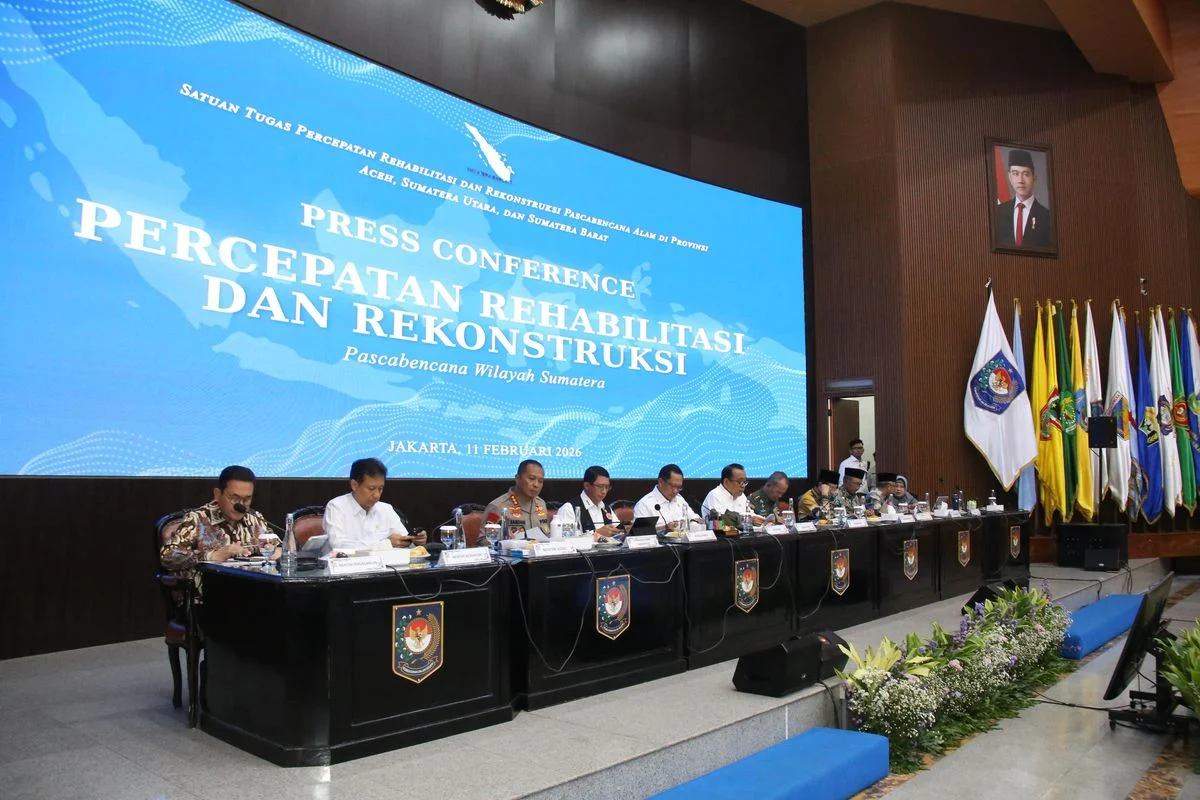 Penanganan Pascabencana Sumatra Berlanjut ke Tahap Rehabilitasi Permanen