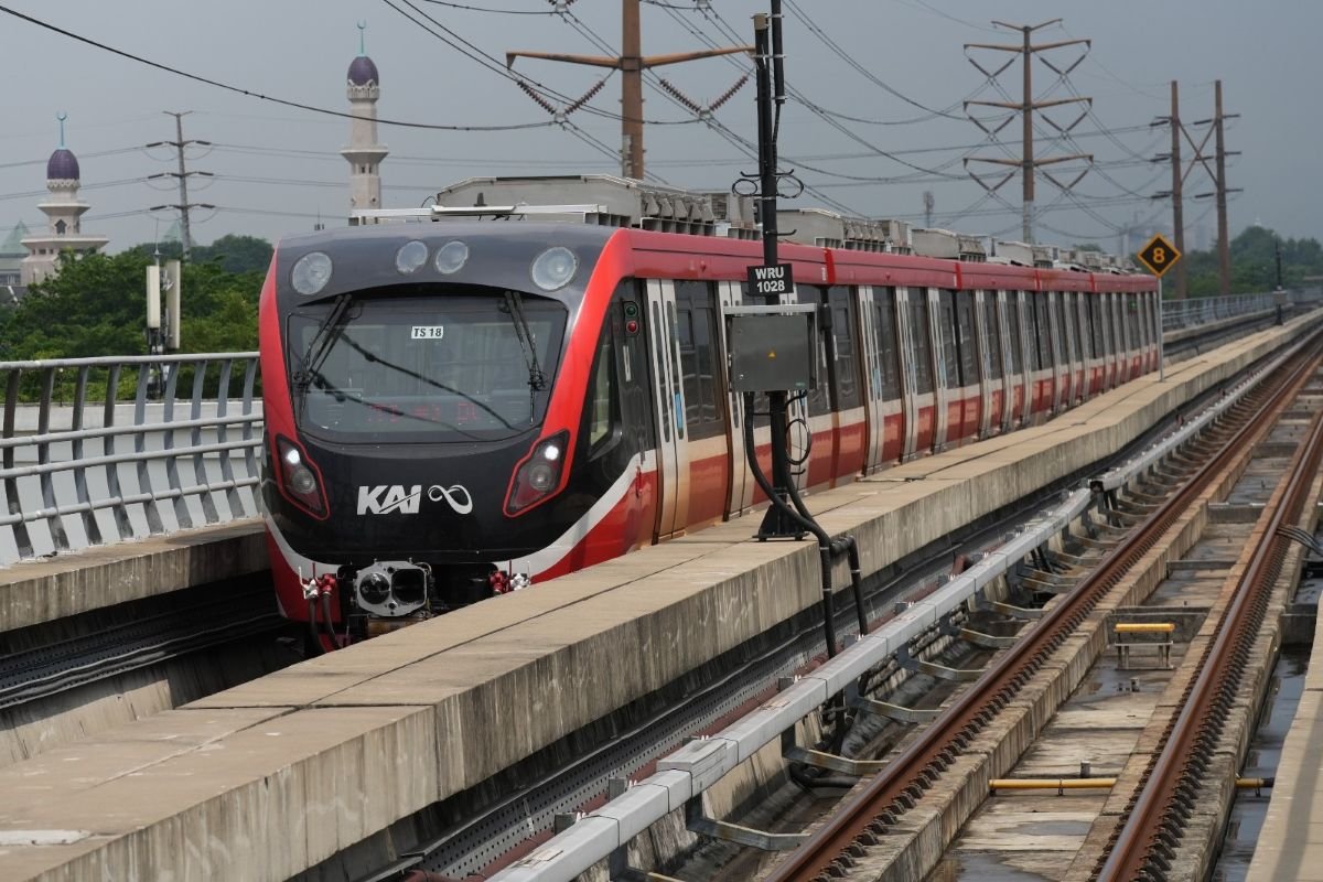 KAI Catat Rekor Baru Pengguna LRT Jabodebek pada April 2026