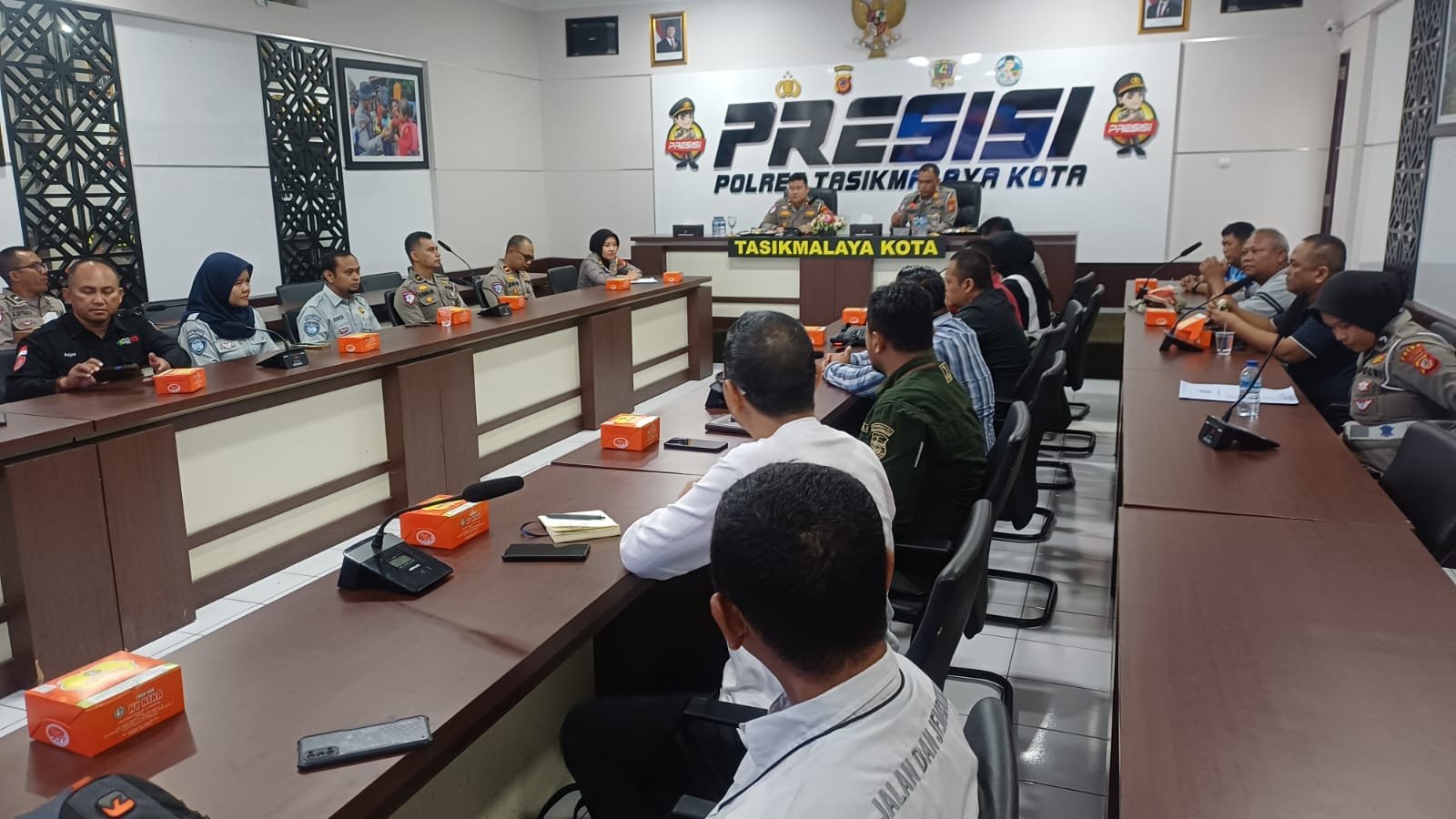 Jasa Raharja Cabang Tasikmalaya Hadiri Supervisi Blackspot dan Troublespot Bersama Ditlantas Polda Jabar