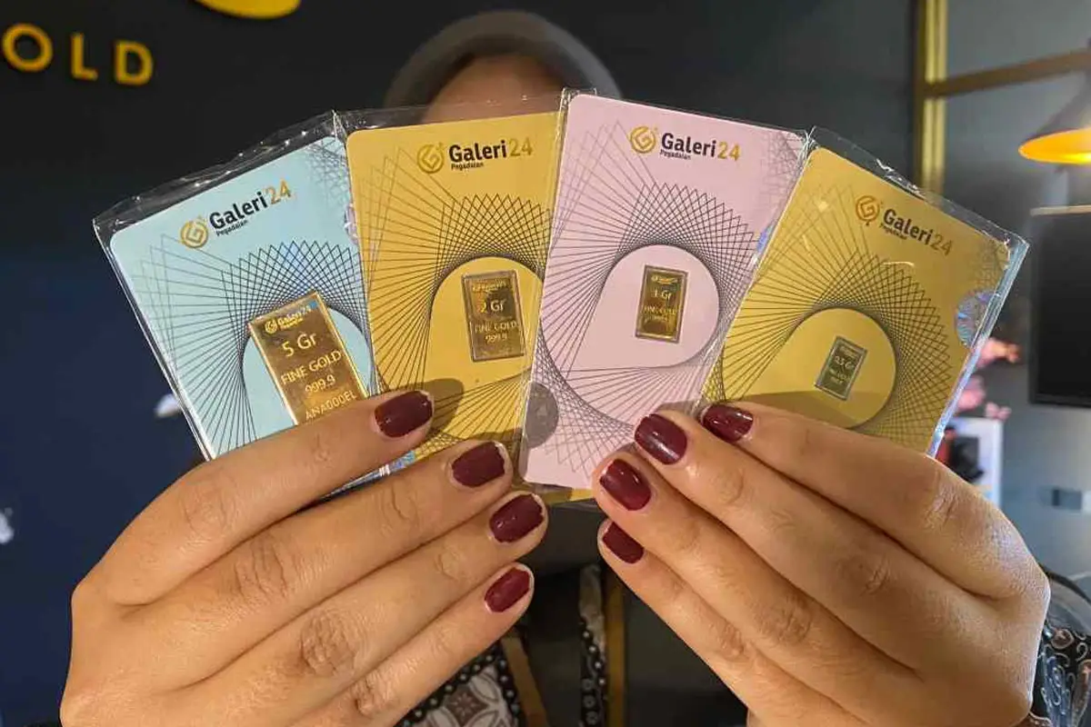 Emas Pegadaian Turun, Harga Antam Kini Rp2,918 Juta per Gram