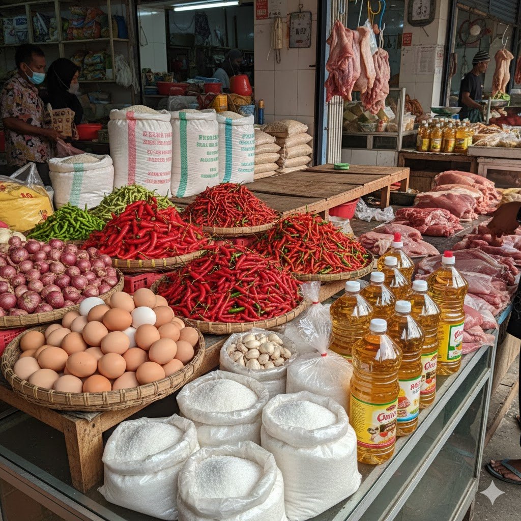 Update Harga Pangan 26 Mei 2026: Cabai Rawit Masih Tinggi, Telur Ayam Rp31.800