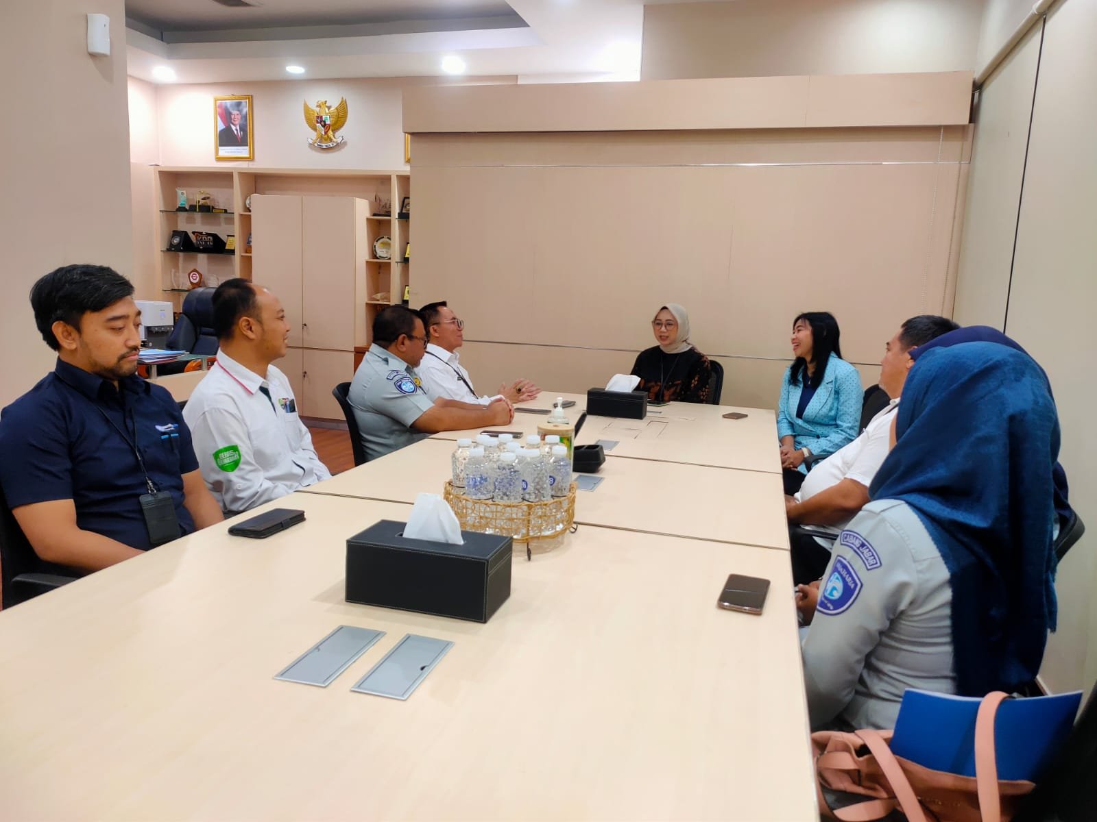 PT Jasa Raharja Bersama Tim Pembina Samsat Kota Tasikmalaya Laksanakan Koordinasi dengan BJB Kota Tasikmalaya