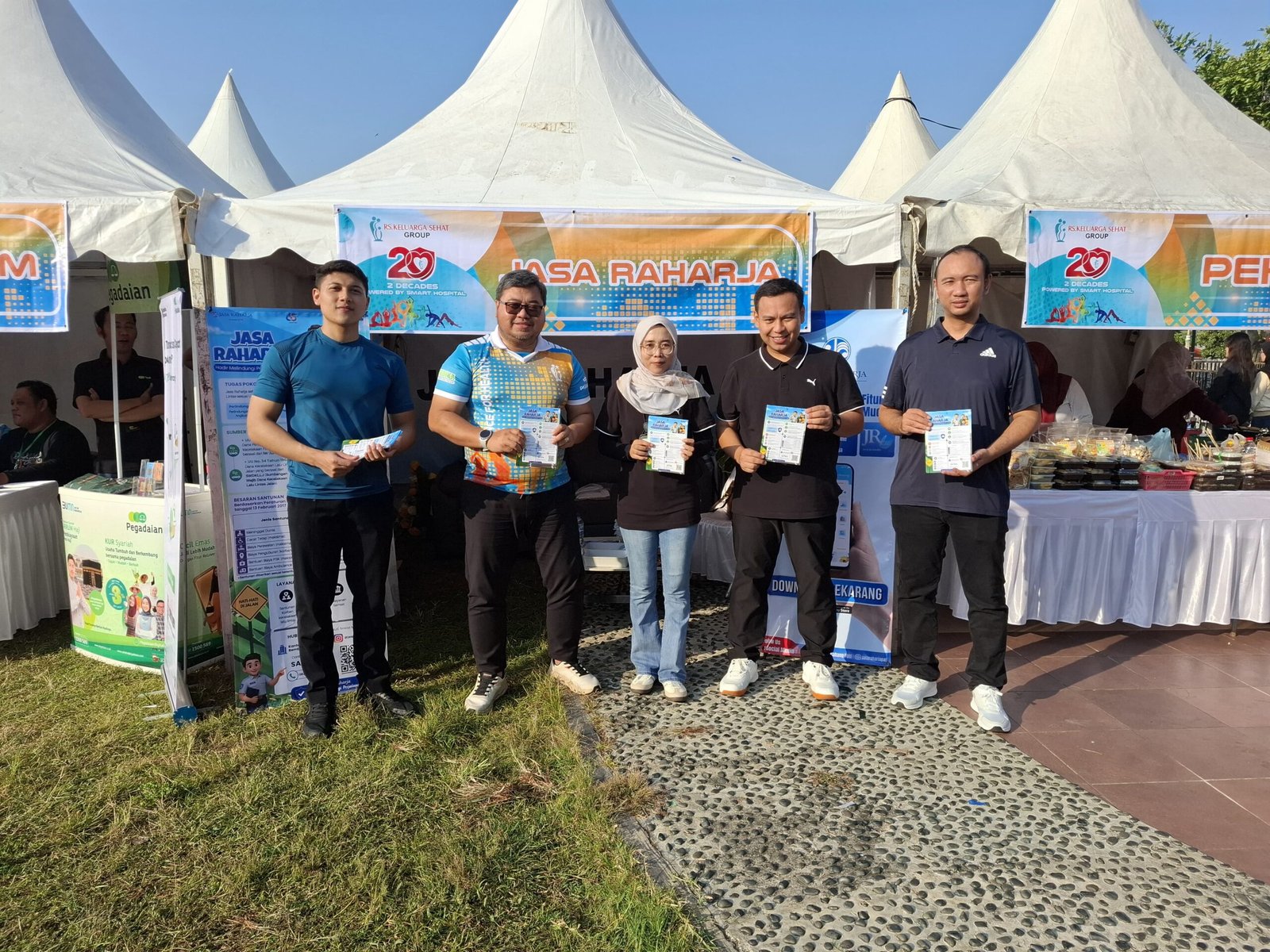 Raharja Cabang Pati Berpartisipasi dalam Peringatan HUT ke-20 RS Keluarga Sehat Group dan Launching RS Keluarga Sehat Rembang