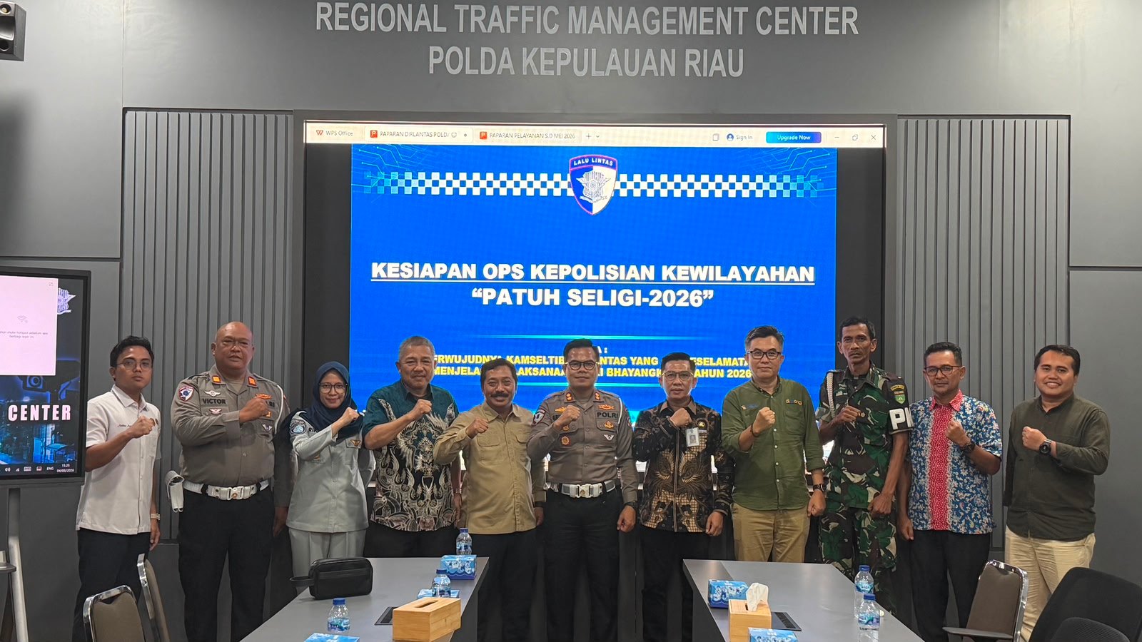 Mitra FKLL Provinsi Kepri Gelar Rapat Kesiapan Operasi Seligi Patuh 2026 bentuk Kamseltibcar Lantas di Kepri