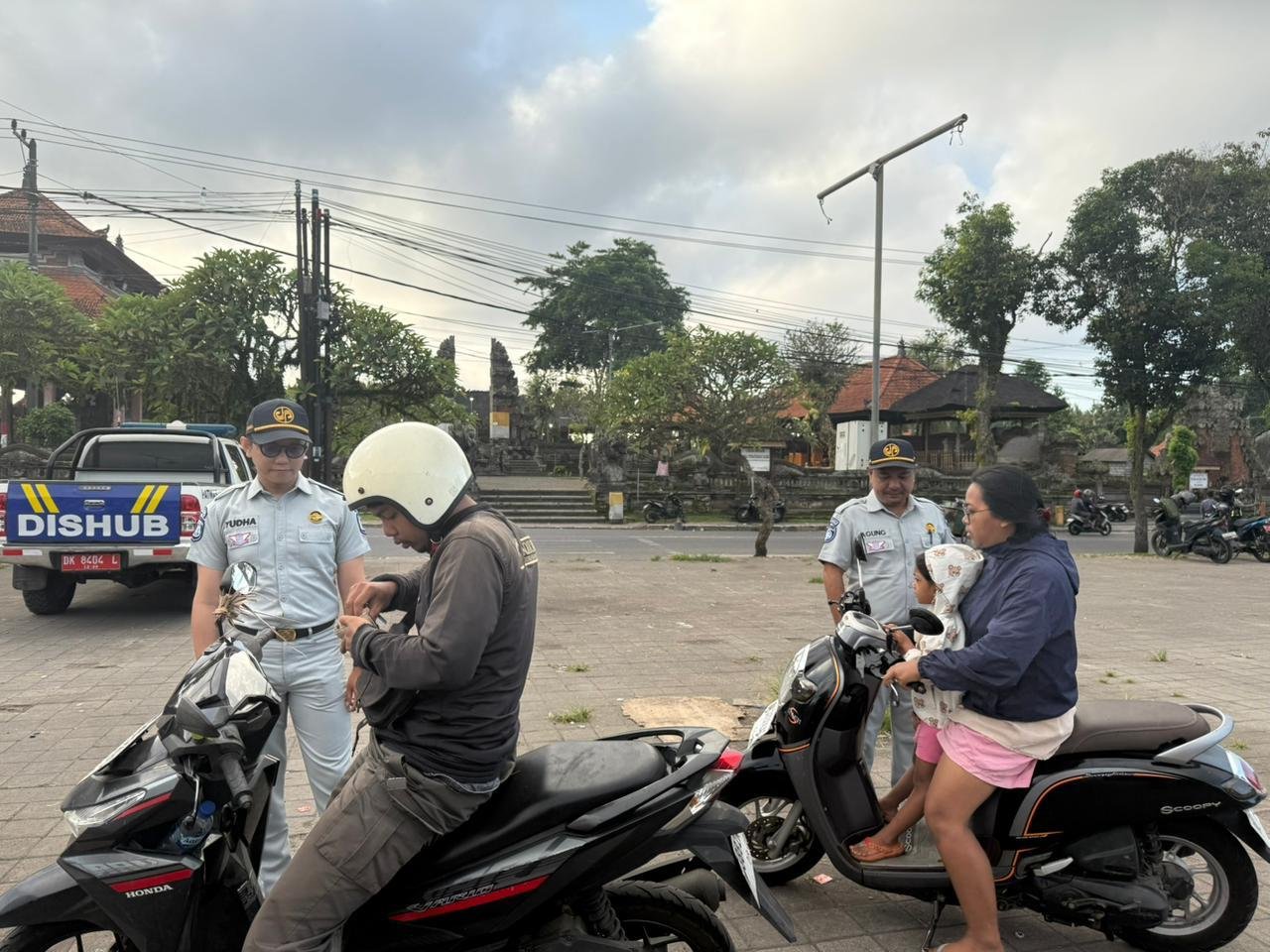 Razia Gabungan Samsat Gianyar, Tingkatkan Kepatuhan dan Keselamatan Berkendara