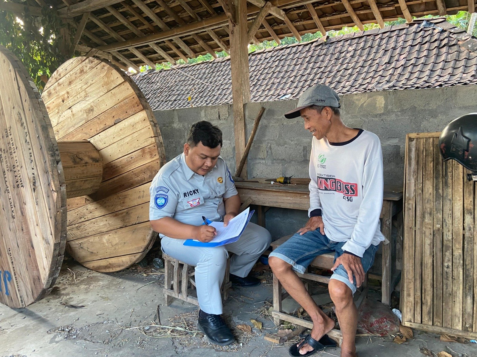 Jasa Raharja Gunungkidul Jemput Bola, Tingkatkan Kepatuhan Angkutan Umum Melalui DTD