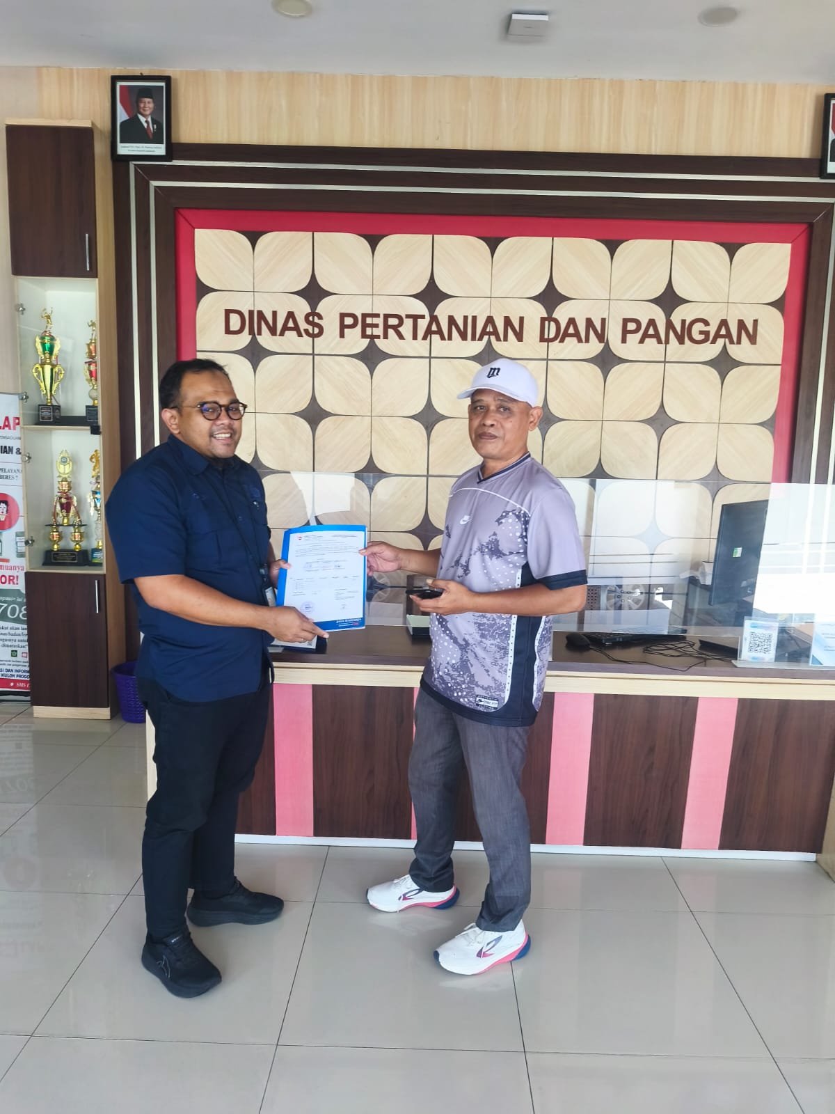 SIGAP Instansi Jasa Raharja Sambangi Dinas Pertanian Kulon Progo, Dorong Kepatuhan PKB dan SWDKLLJ
