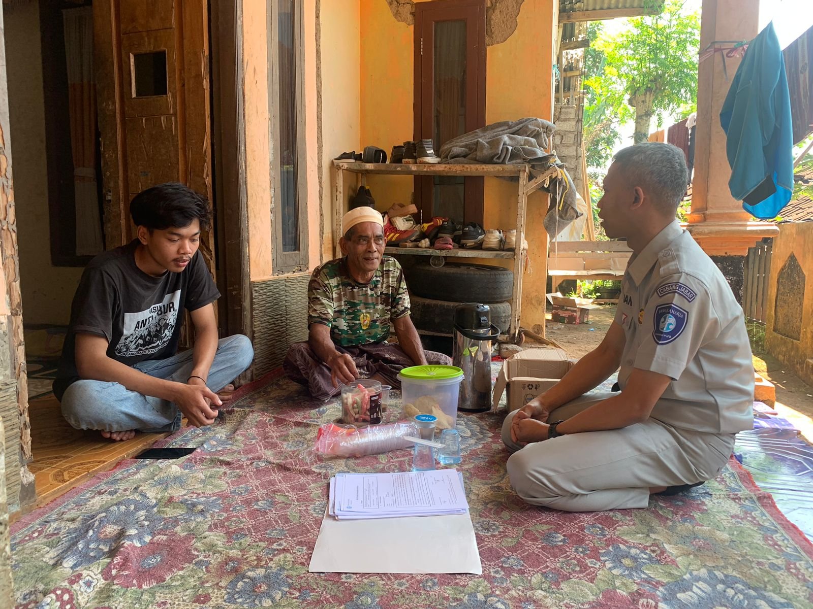 Komitmen Berikan Pelayanan Terbaik, Jasa Raharja Sukabumi Proaktif Kunjungan kepada Ahli Waris Korban Laka Lantas