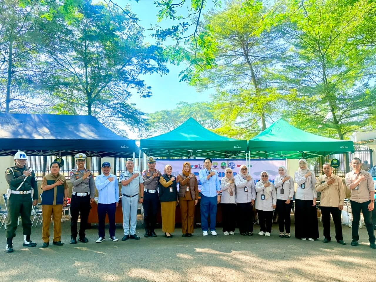 Jasa Raharja Jabar Bersama Tim Pembina Samsat Gelar Operasi Gabungan Tiga Hari di Kabupaten Sumedang