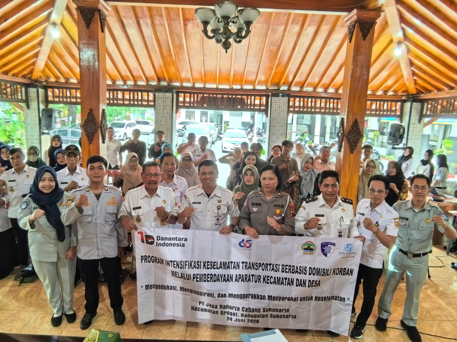 Jasa Raharja Sukoharjo Perkuat Peran Aparatur Desa dalam Upaya Menekan Angka Kecelakaan Lalu Lintas di Tasikmadu, Karanganyar