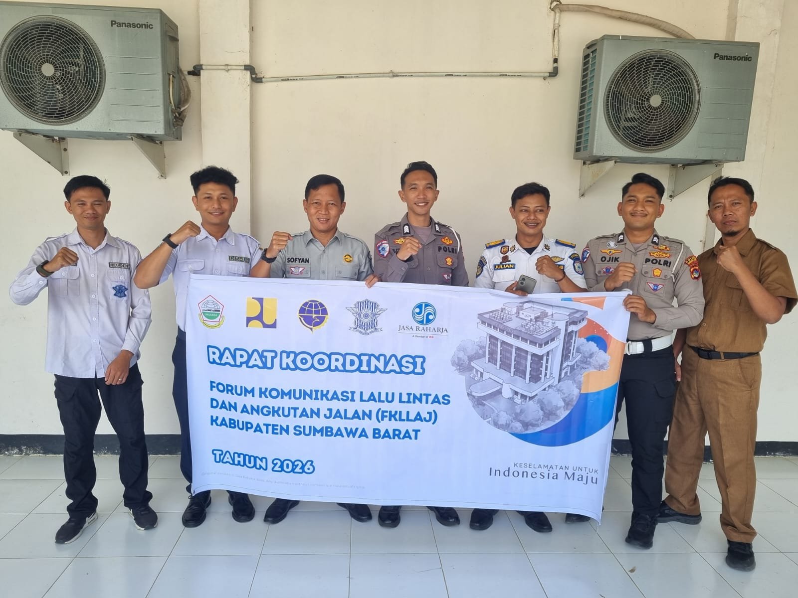 Perkuat Sinergi Keselamatan Lalu Lintas, Jasa Raharja Cabang Sumbawa Hadiri FKLLAJ Kabupaten Sumbawa Barat