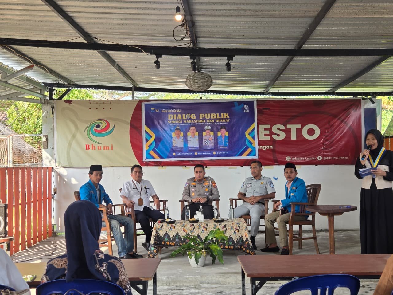 Jasa Raharja NTB Ajak Mahasiswa Menjadi Pelopor Keselamatan Berlalu Lintas Melalui Dialog Publik