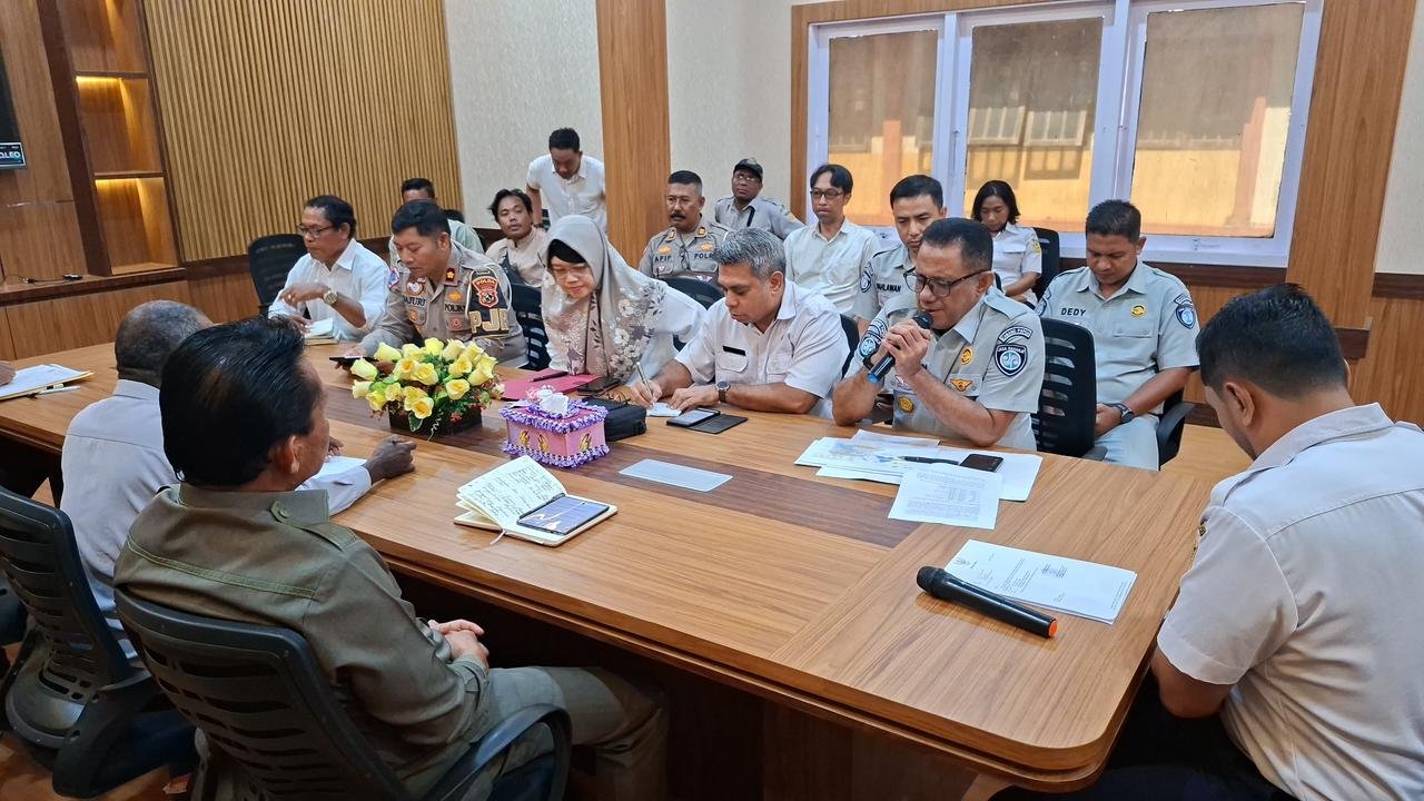 Jasa Raharja Papua Perkuat Sinergi Bersama Tim Pembina Samsat dan Stakeholder Transportasi, Bahas Peningkatan Kepatuhan PKB Kendaraan Angkutan Sewa Khusus