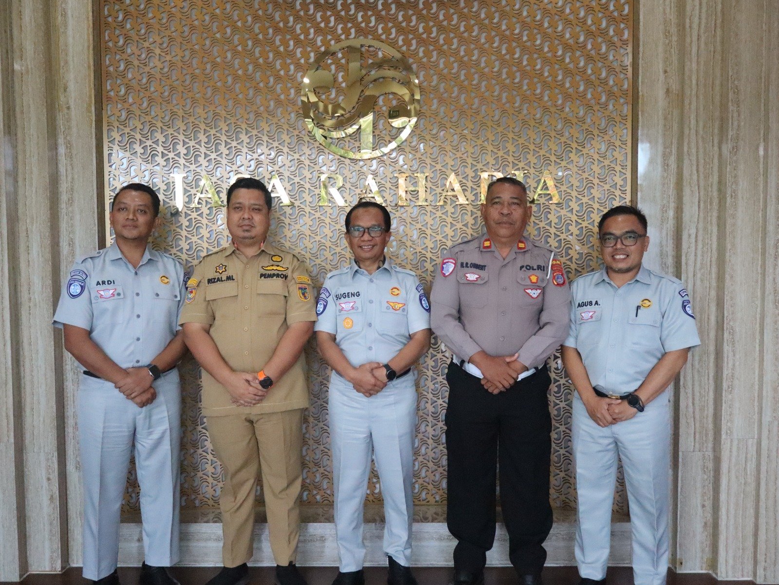 PT Jasa Raharja Sulawesi Tengah Terima Kunjungan Kerja Tim Samsat Parigi Moutong