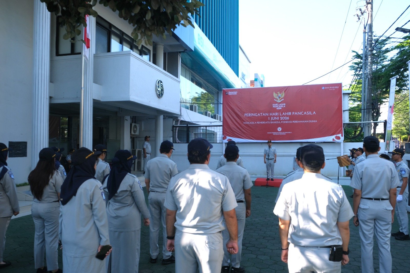 Gelar Upacara Hari Lahir Pancasila 2026, Jasa Raharja Sulsel Tekankan Peran Pancasila sebagai Fondasi Perdamaian Dunia