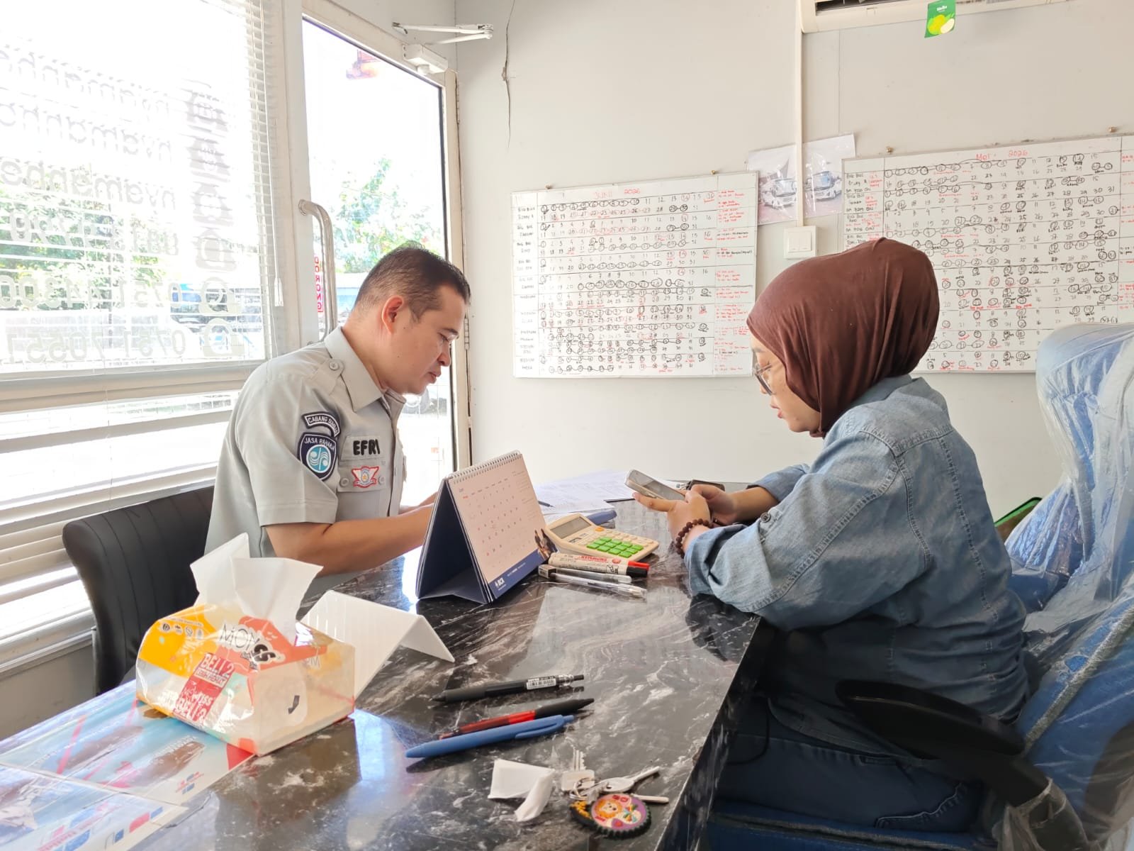 Jasa Raharja Sumbar Intensifkan CRM dan DTD ke Perusahaan Angkutan Umum di Padang, Dorong Kepatuhan IWKBU