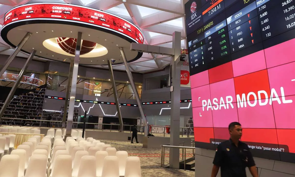Awal Perdagangan Bursa, IHSG Terkoreksi Tipis ke Level 6.161