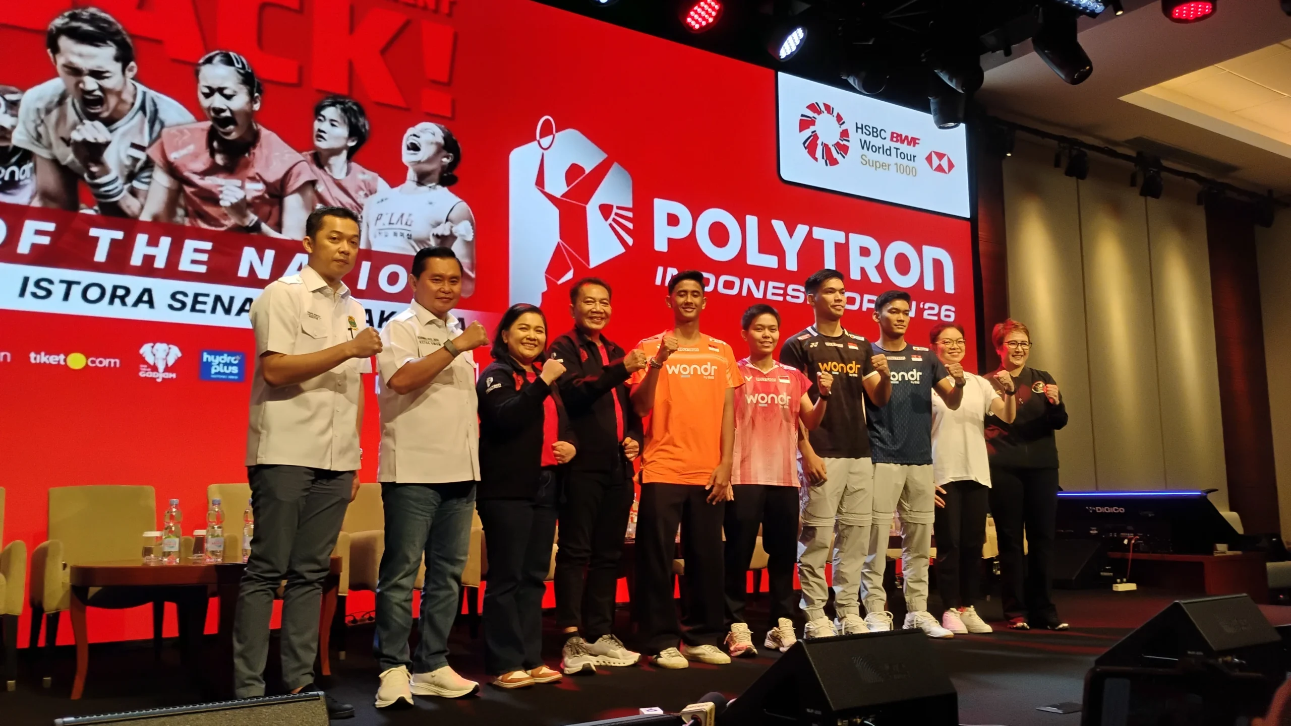 Tuan Rumah Andalkan 21 Wakil untuk Bersaing di Indonesia Open 2026