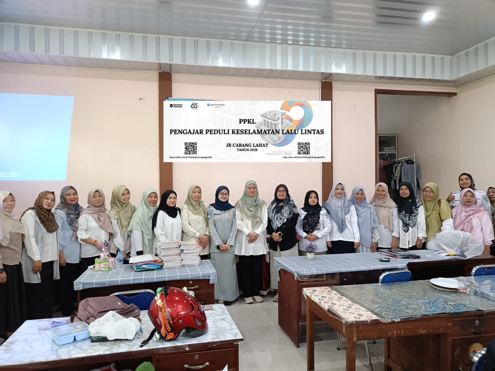 Jasa Raharja Cabang Lahat Gelar PPKL di SMKN 2 Lahat, Perkuat Peran Guru dalam Menanamkan Kesadaran Keselamatan Berlalu Lintas