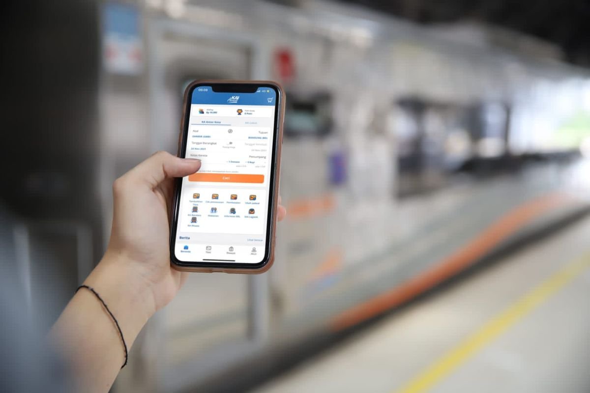 Access by KAI Catat Hampir 30 Juta Pengguna, Kuasai 73 Persen Penjualan Tiket