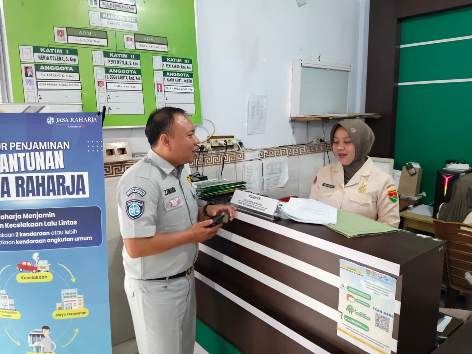 Tingkatkan Koordinasi Pelayanan Melalui Kunjungan ke RS Rafflesia, Jasa Raharja Bengkulu Pastikan Setiap Hak Masyarakat Terpenuhi.