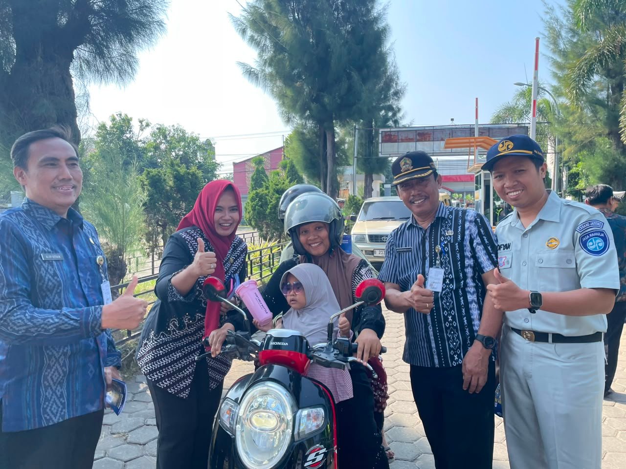 Jasa Raharja Tegal dan Tim Pembina Samsat Kota Tegal Gelar Sosialisasi Tertib Berlalu Lintas dan Kepatuhan Pajak Kendaraan Bermotor