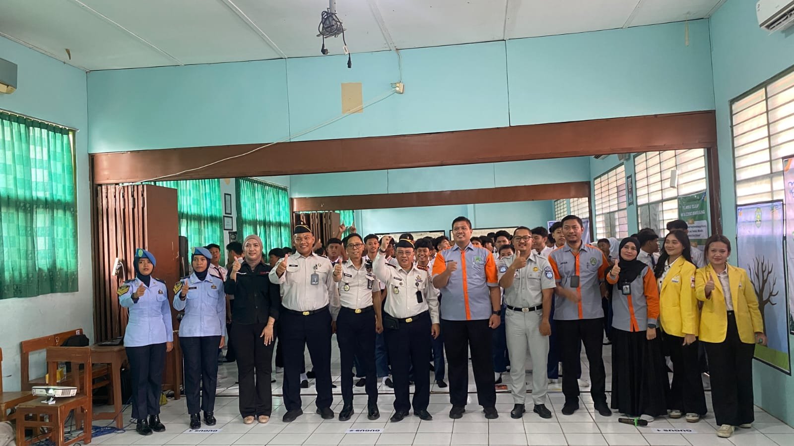 Jasa Raharja dan Bapas Semarang Gelar PPKL dan Safety Campaign sebagai Upaya Pencegahan Kecelakaan dan Peningkatan Kesadaran Pelajar