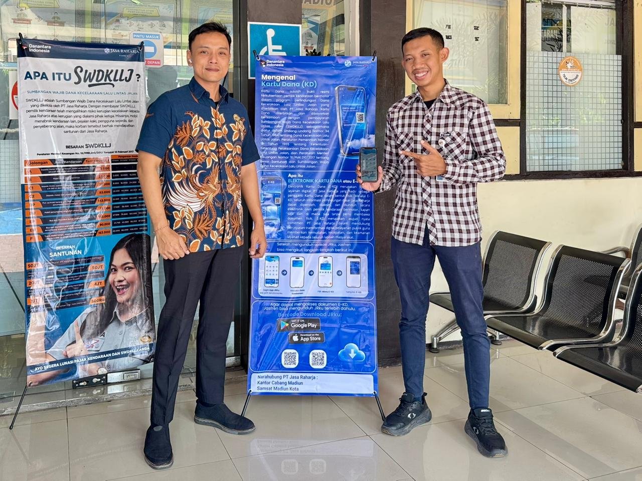 Jasa Raharja Sosialisasikan E-KD Sebagai Bukti Perlindungan Bagi Pemilik Kendaraan Kepada Wajib Pajak