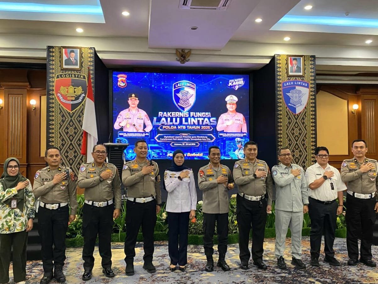 Rakernis Lantas Polda NTB 2026, Jasa Raharja Tegaskan Komitmen Tingkatkan Keselamatan Berlalu Lintas
