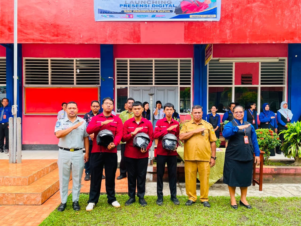 Jasa Raharja Papua Gelar PPKL di SMK Pariwisata Papua, Edukasi Siswa Baru tentang Keselamatan Berkendara dan Peran Jasa Raharja 