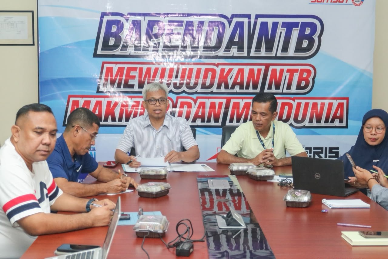 Jasa Raharja NTB Hadiri Rapat Persiapan Program Undian Emas Bersama Bapenda NTB