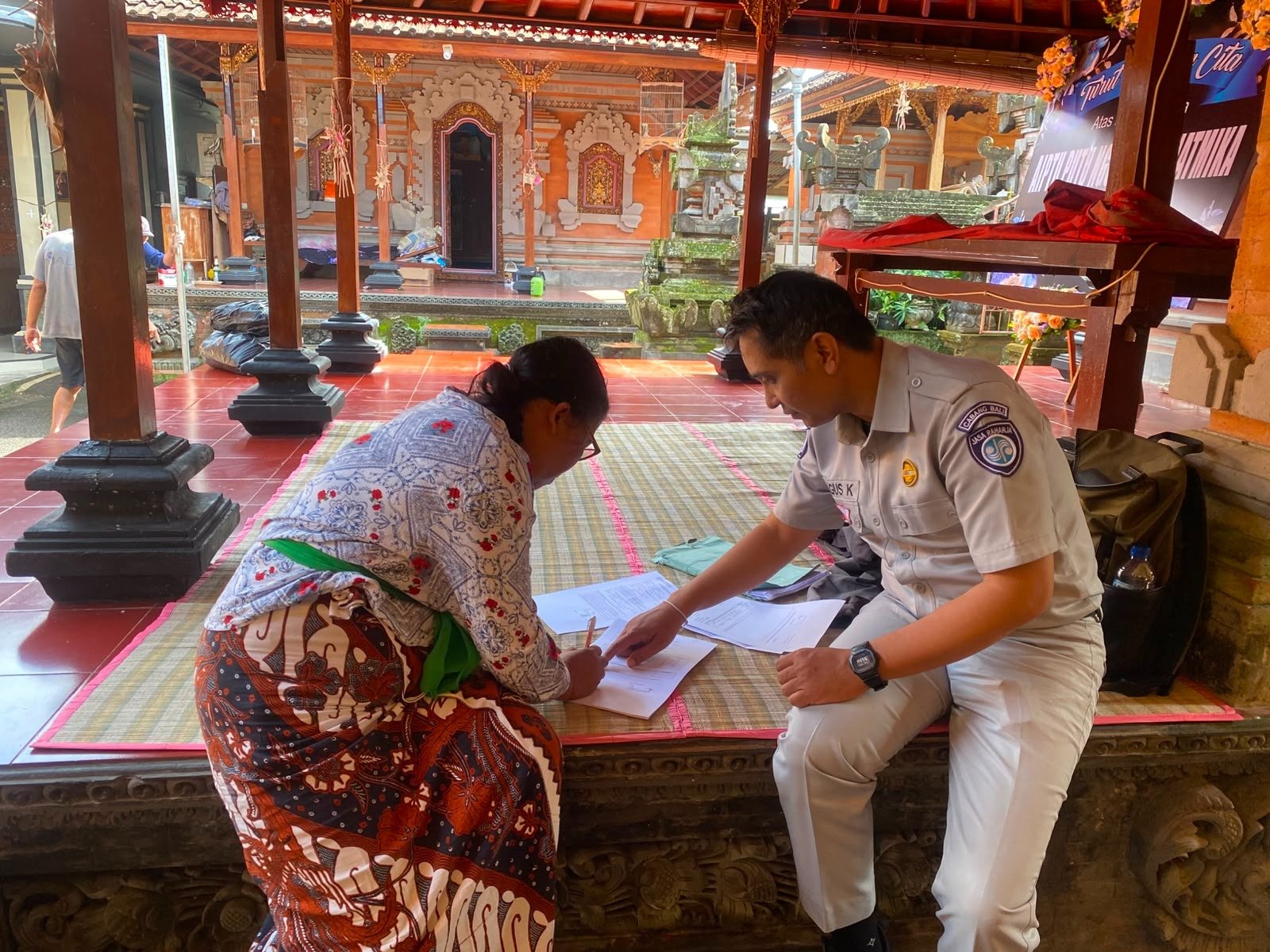 Pastikan Hak Korban Terlindungi, PT Jasa Raharja (Persero) Wilayah Bali Lakukan Survei Ahli Waris Korban Kecelakaan di Gianyar
