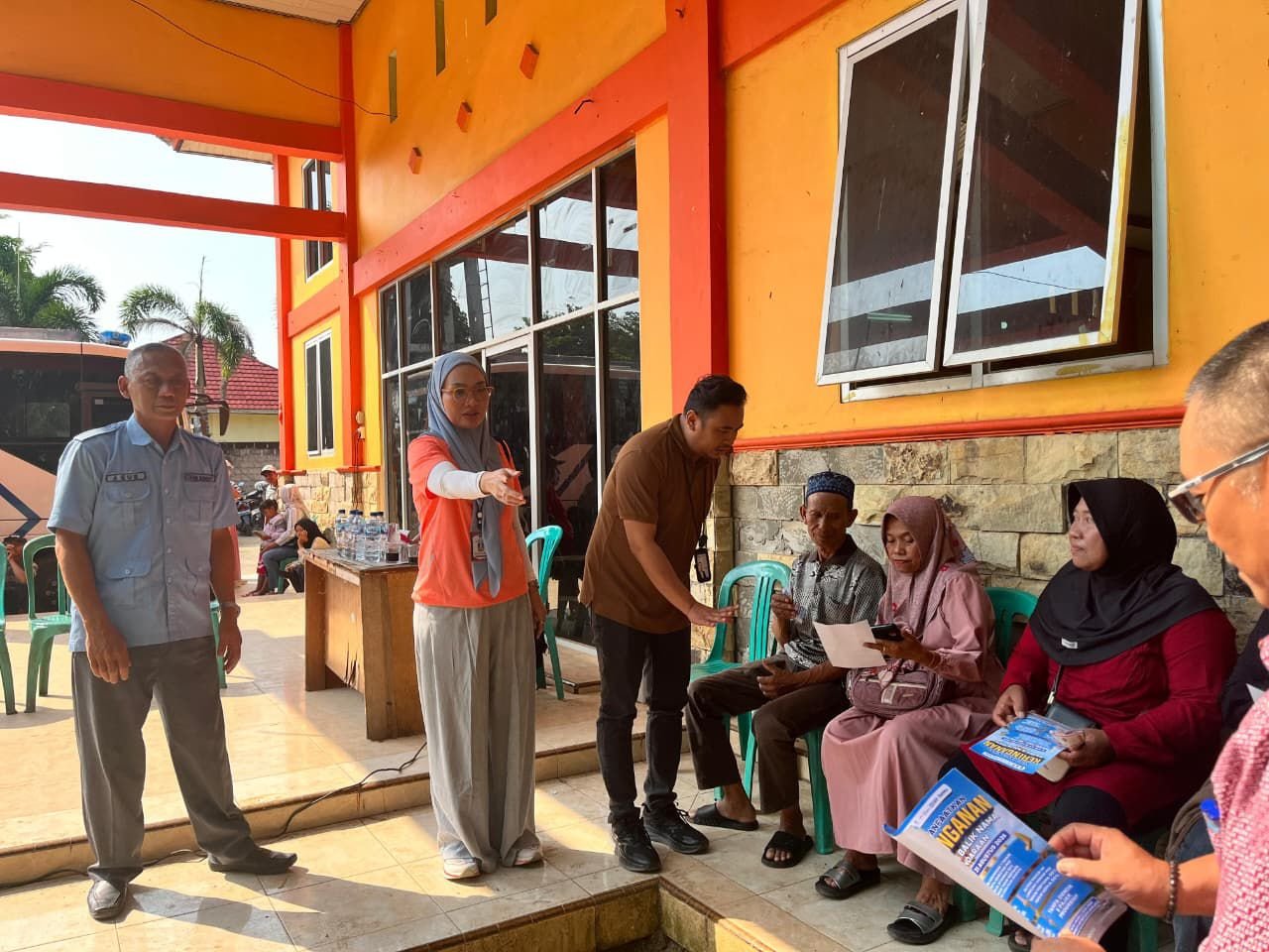 Jasa Raharja dan UPTD Samsat Gunung Sugih Gencarkan Sosialisasi Program Keringanan PKB di Lampung Tengah
