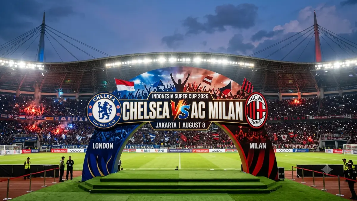 Chelsea vs AC Milan di GBK, Indonesia Siapkan Penyelenggaraan Berstandar Global