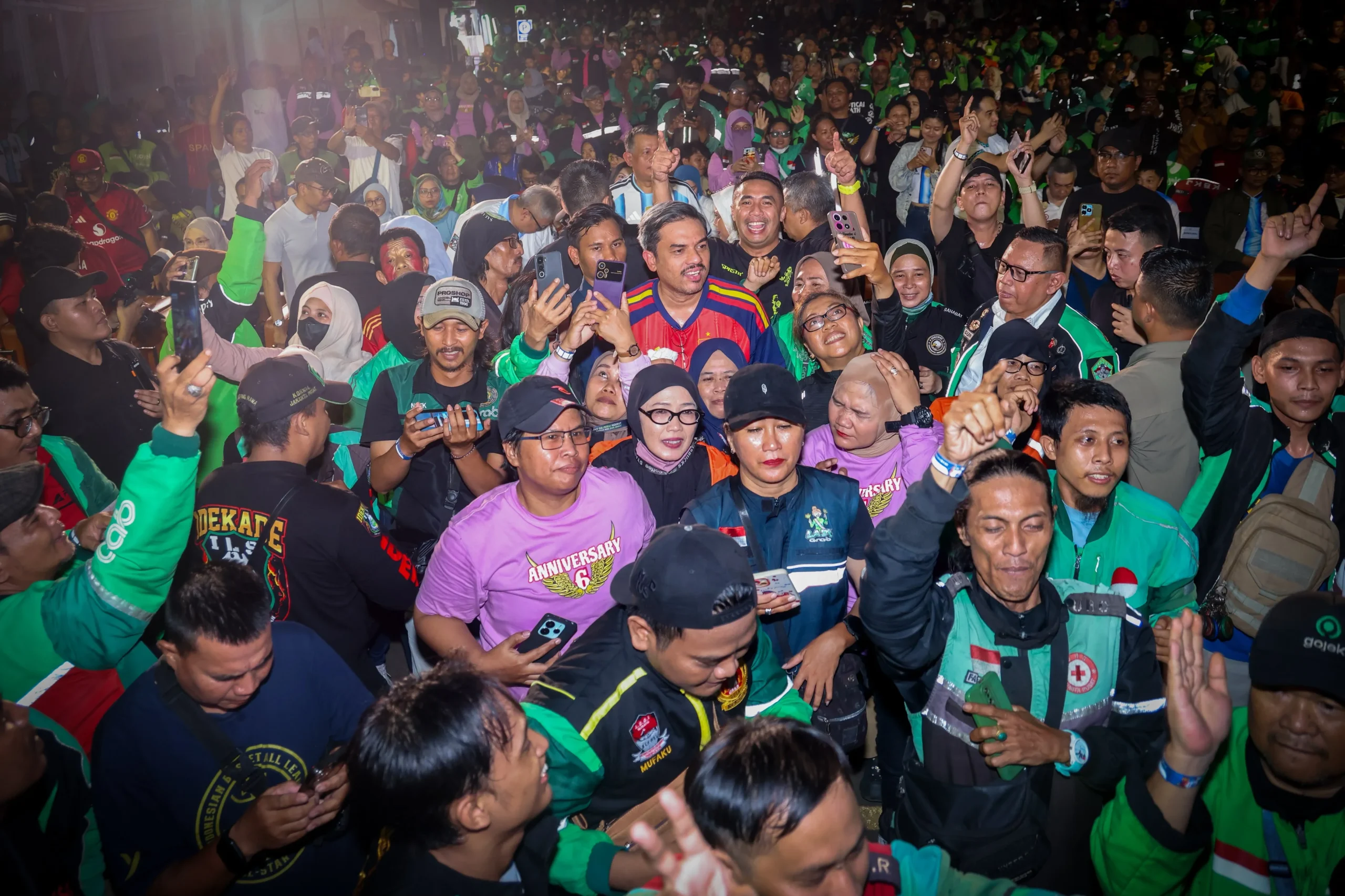 Nobar Final Piala Dunia, Menteri UMKM Apresiasi Kontribusi Pengemudi Ojol