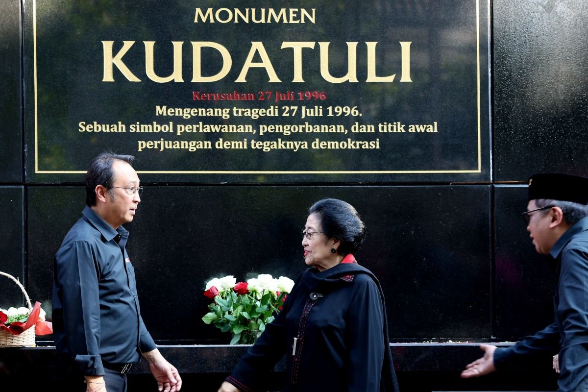 Djarot: Monumen Kudatuli Visualisasikan Megawati sebagai Ibu Peradaban