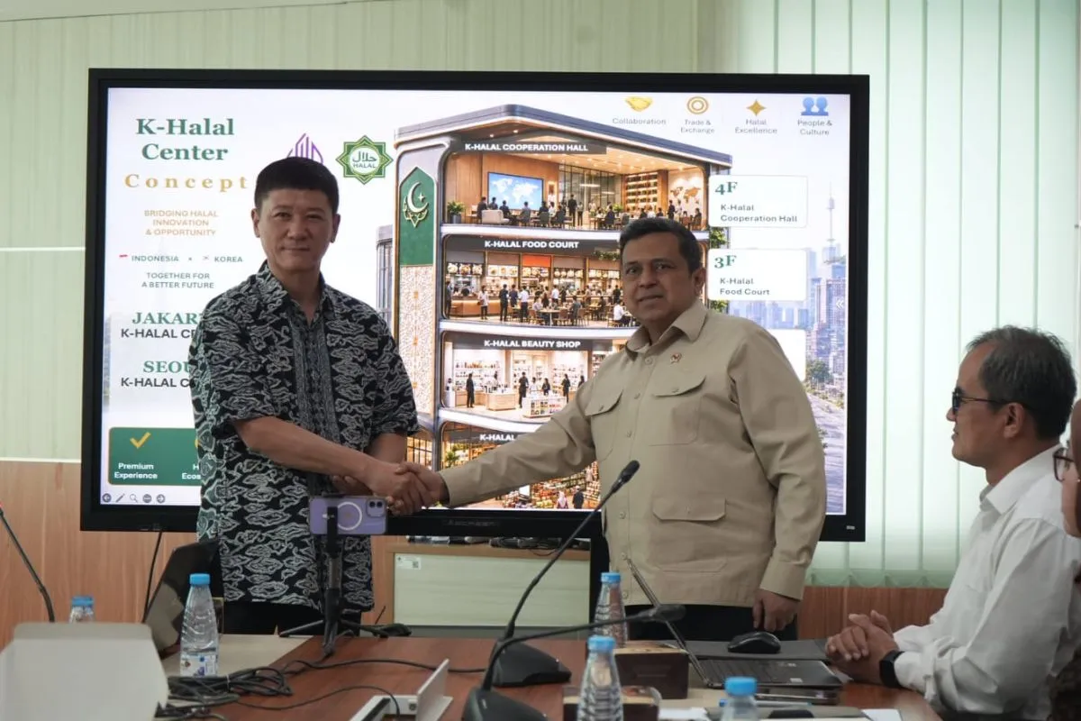 Indonesia-Korsel Bahas Inovasi Digital untuk Perkuat Ekosistem Produk Halal