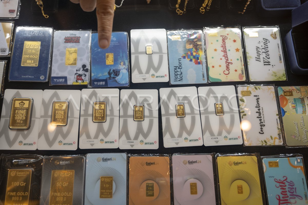 Update Harga Emas Pegadaian 3 Juli 2026: Antam, UBS, dan Galeri24 Kompak di Atas Rp2,6 Juta