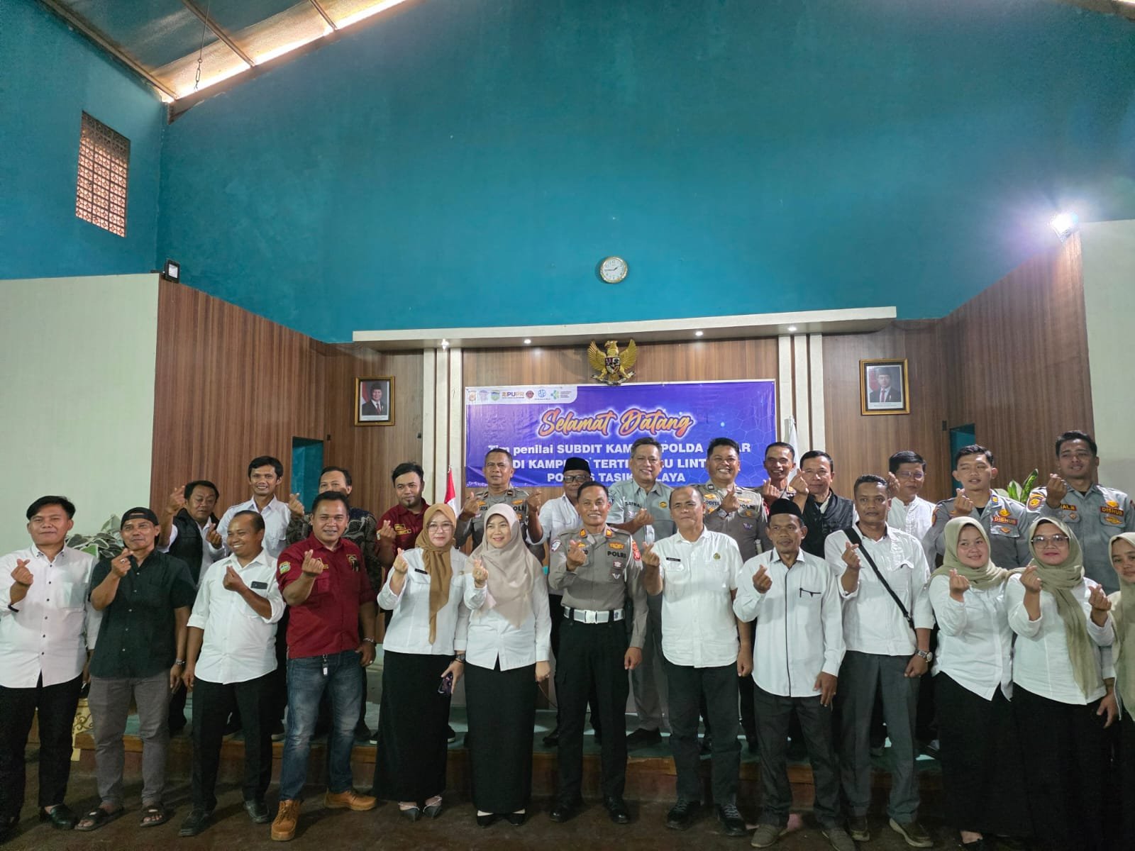 Jasa Raharja Hadiri Forum Penilaian Kampung Tertib Lalu Lintas di Desa Sukaluyu