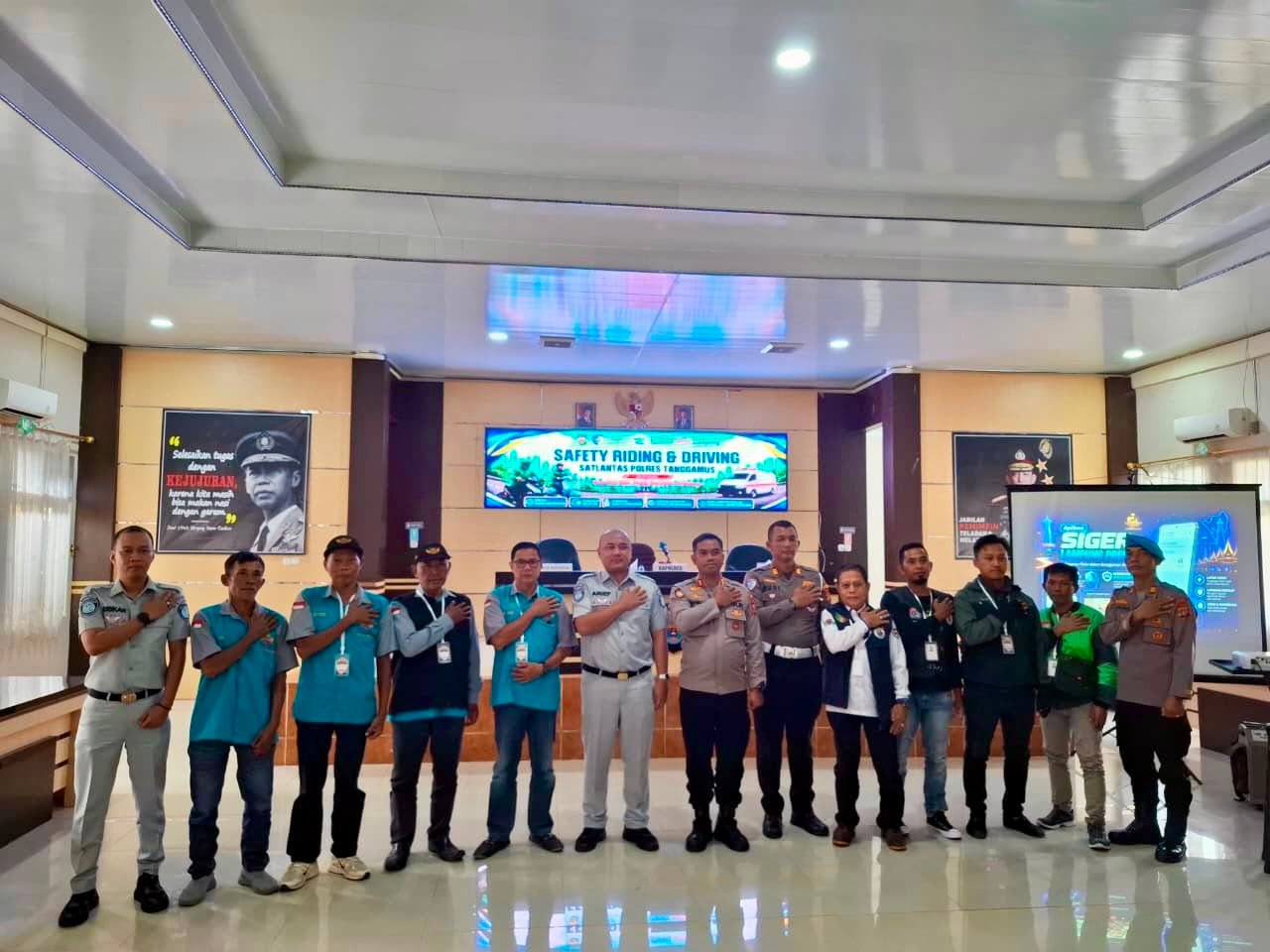 Jasa Raharja Lampung Perkuat Edukasi Keselamatan Berkendara melalui Pelatihan PPGD di Tanggamus