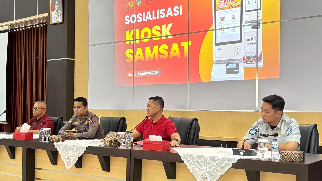 Jasa Raharja Sumbar Dorong Digitalisasi Pelayanan Samsat melalui KIOSK