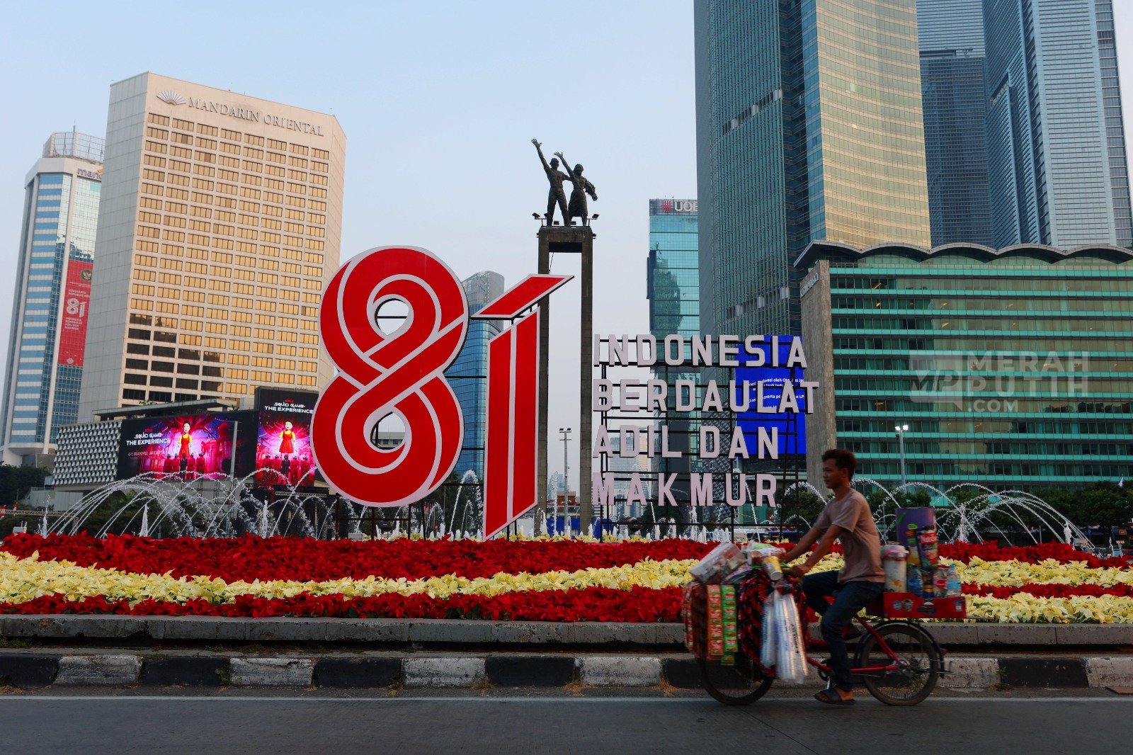 HUT RI ke-81 Diperluas, Perayaan Digelar di 40 Lokasi Jakarta