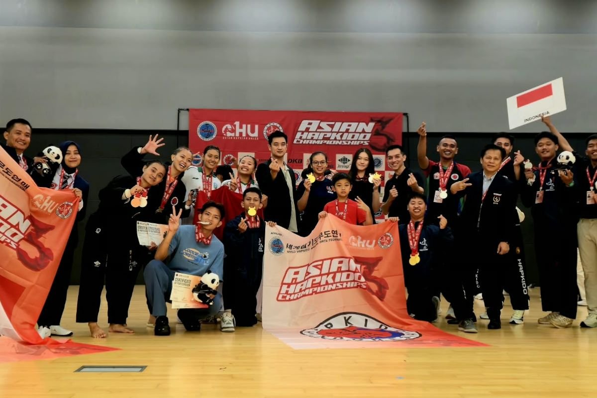 Hapkido Indonesia Sabet 6 Emas di Asian Hapkido Championships 2026