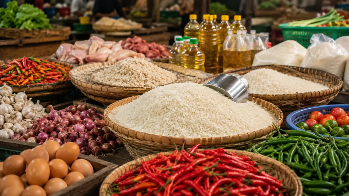 Harga Pangan Hari Ini: Cabai Rawit Rp61.250 per Kg, Daging Sapi Rp151.750 per Kg