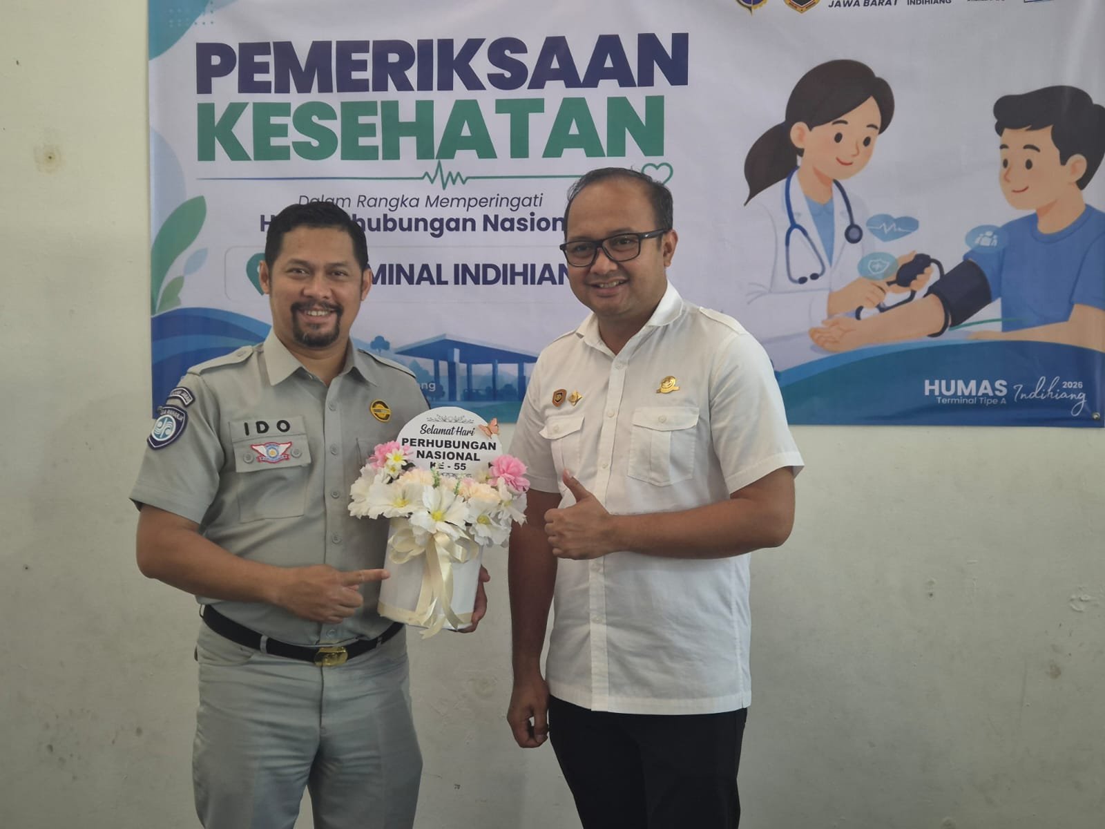 Jasa Raharja Cabang Tasikmalaya Gelar MUKL dan Pengobatan Gratis di Terminal Indihiang dalam Rangka Hari Perhubungan Nasional