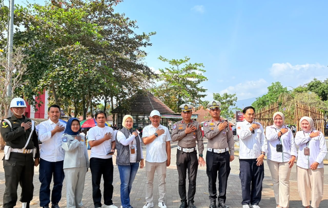 Jasa Raharja Kanwil Jabar Turut Perkuat Operasi Gabungan Pajak Kendaraan Bermotor di Sumedang Utara