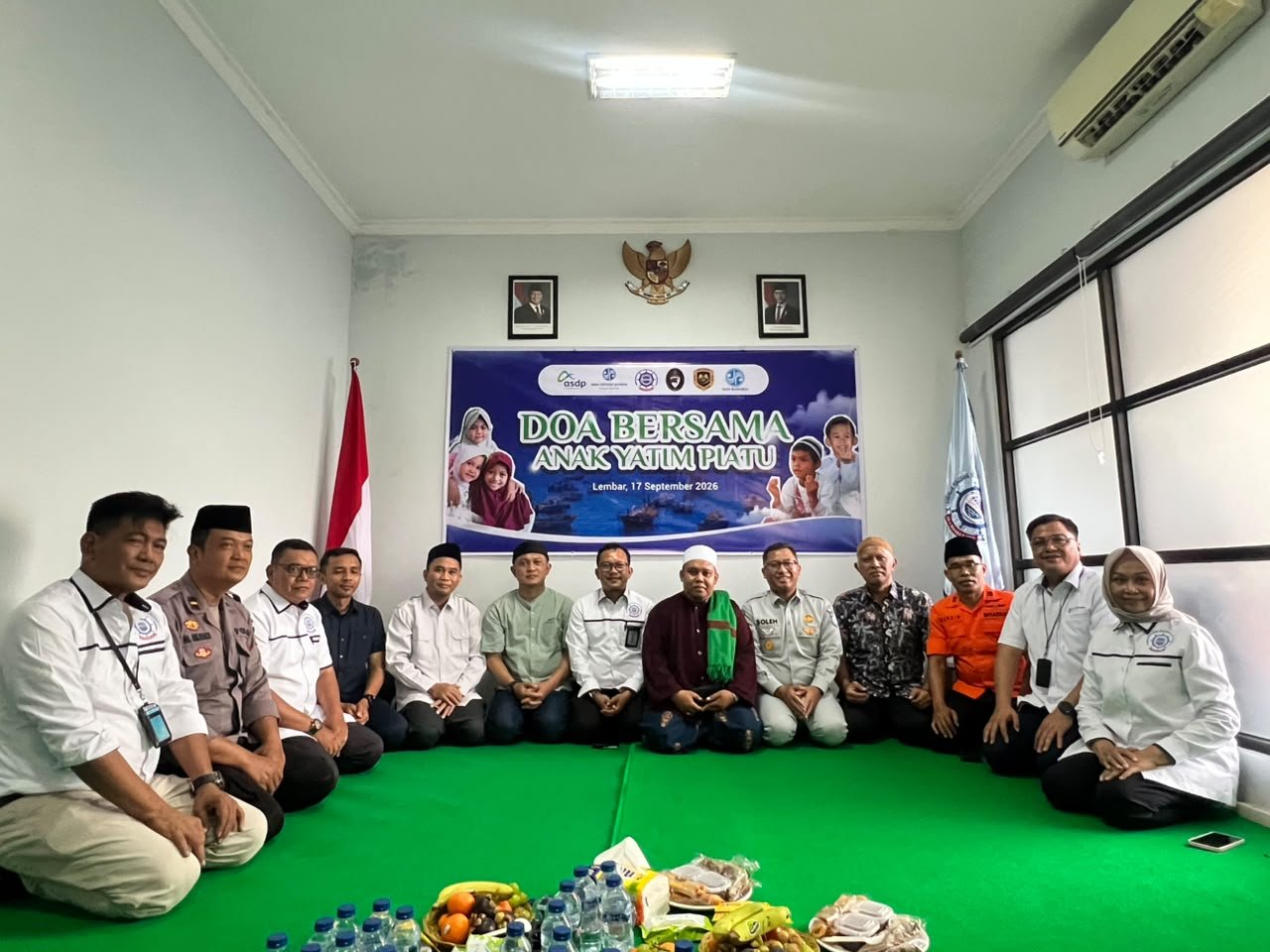 Doa Bersama Gapasdap Lembar, Jasa Raharja NTB Dukung Transportasi Berkeselamatan